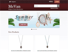 Tablet Screenshot of mcvaninc.com